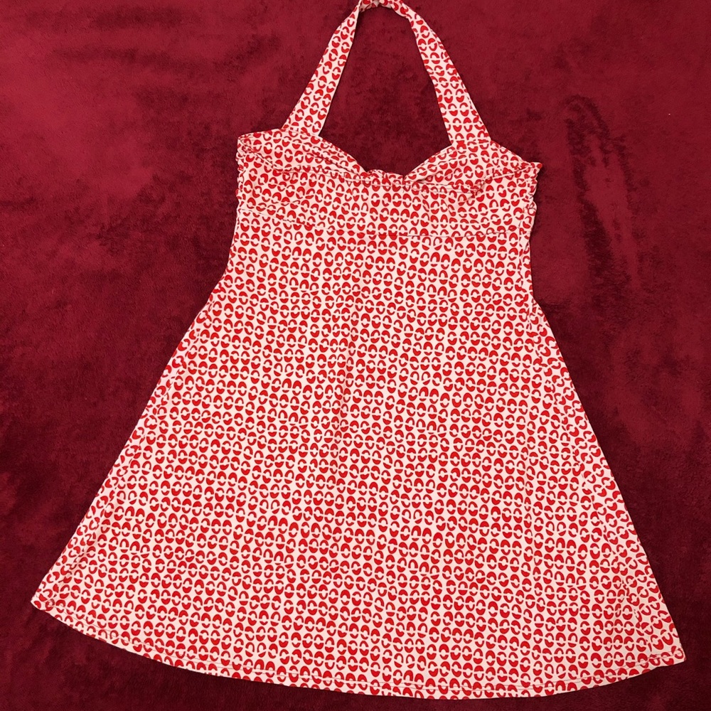 Pattern Halter Dress - Picture 3 of 4